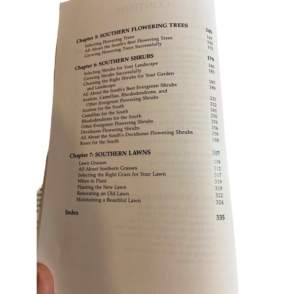 Gardening In The South With Don Hastings: Trees Shrubs & Lawns Hardcover - Picture 6 of 11